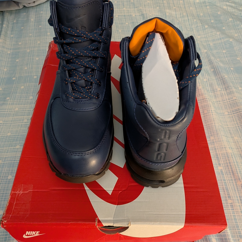 Nike Air Max ACG Goadome Boots. Team Navy, Orange. - Picture 2 of 10